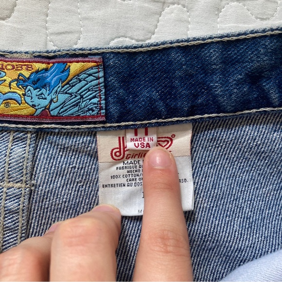 VTG 90s JNCO Girlie Stuff Wide Leg Jeans π§ββοΈ - Picture 4 of 6